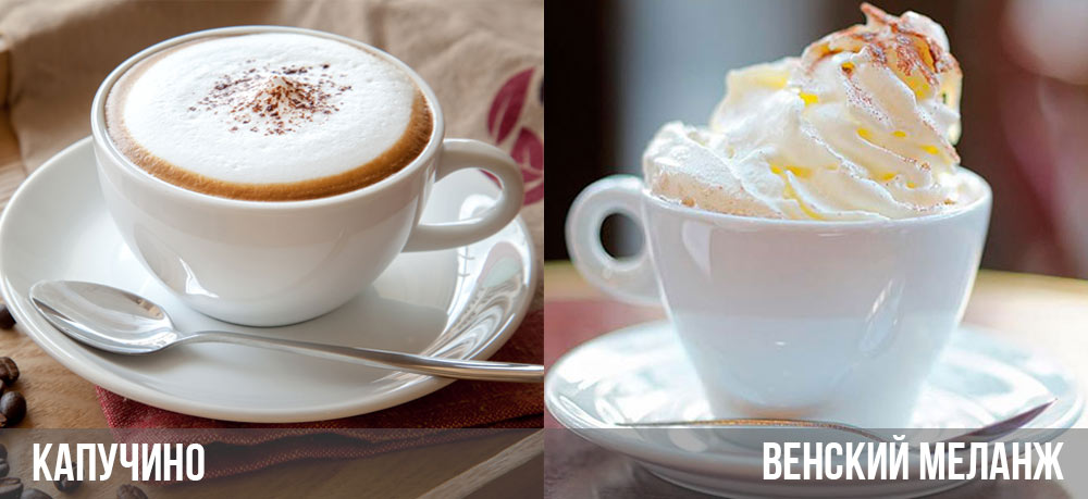 В чем разница между капучино и кофе по венски