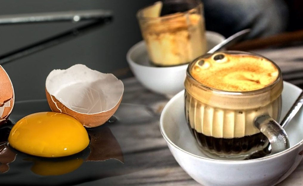 Вьетнамский кофе с яйцом