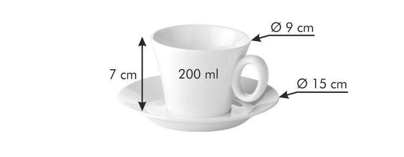 Объем жидкости в чашке