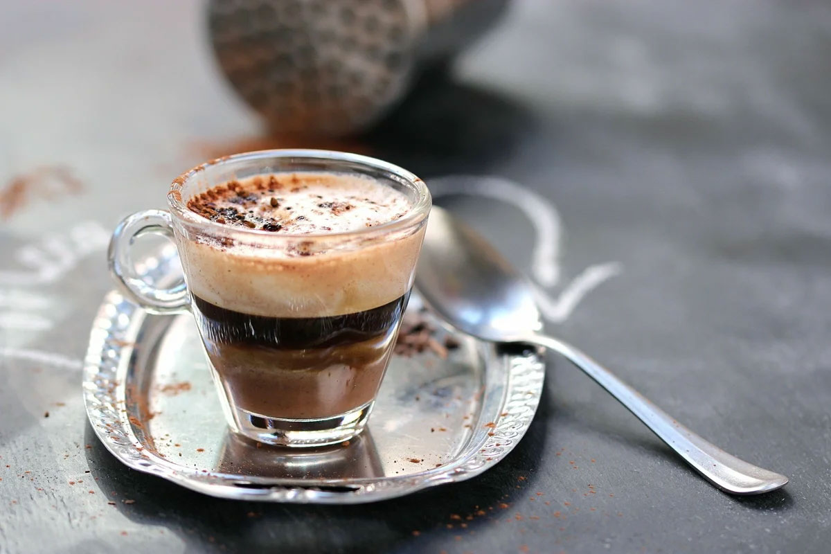 Шоколадный кофе со вкусом Amaretto