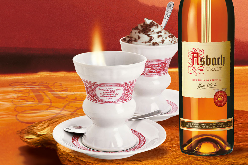 Rüdesheimer Kaffee с алкоголем
